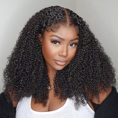 70% Off Kinky Curly 13x4 Lace Front Wig Virgin Human Hair Super Flash Sale ｜QT Hair