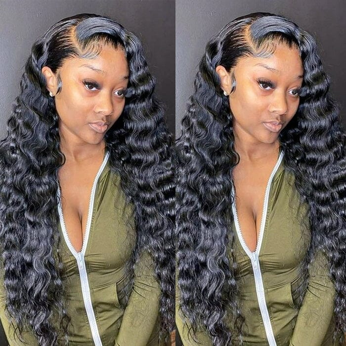 7x4.5 Wear Go Lace Closure Wig Pre Cut Loose Deep Wave QT Virgin Human Hair ｜QT Hair