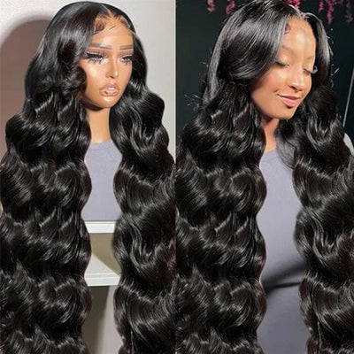 QT Body Wave 7x4.5 Lace Closure Wig Pre Cut Virgin Human Hair Wear and Go ｜QT Hair