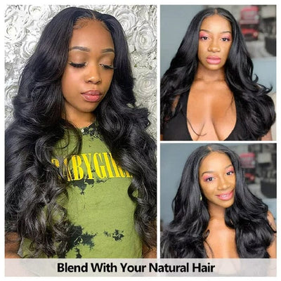 QT Clearance Sale U Part Wig Body Wave Virgin Human Hair 180% Density ｜QT Hair