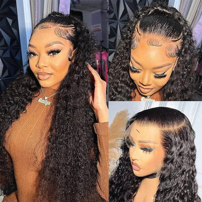 QT Hair 13x6 HD Lace Frontal Wigs Deep Wave Virgin Human Hair ｜QT Hair