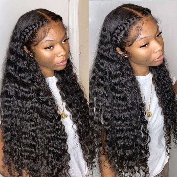 QT Hair 13x6 HD Lace Frontal Wigs Deep Wave Virgin Human Hair ｜QT Hair