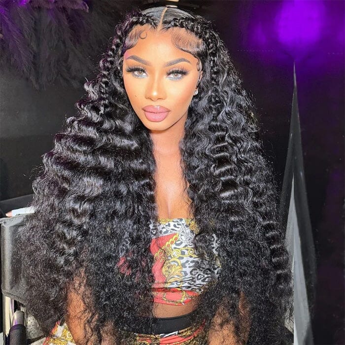 QT Hair 4x4 5x5 HD Lace Closure Wigs Loose Deep Wave Virgin Human Hair ｜QT Hair