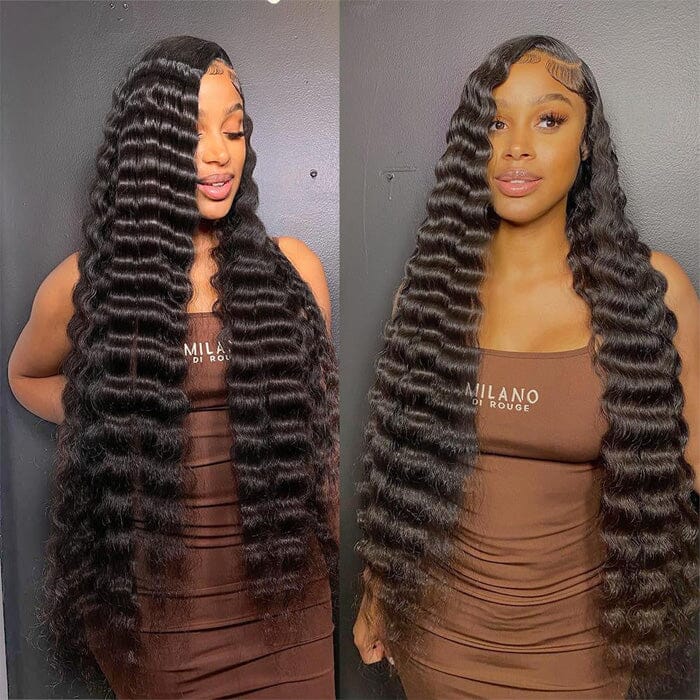 QT Hair 4x4 5x5 HD Lace Closure Wigs Loose Deep Wave Virgin Human Hair ｜QT Hair