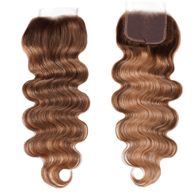 QT Hair Buy Ombre Highlight Color P4/27 Hair Bundles Weave Get Free 4*4 Lace Closure