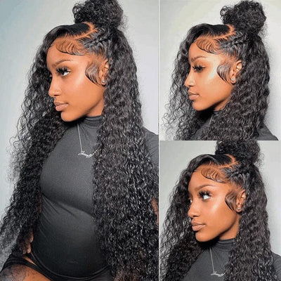 Water Wave 8x5 Lace Closure Glueless Wig Pre Cut QT Virgin Human Hair ｜QT Hair