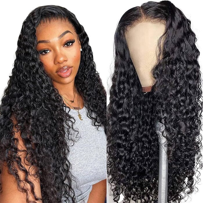 Water Wave 8x5 Lace Closure Glueless Wig Pre Cut QT Virgin Human Hair ｜QT Hair