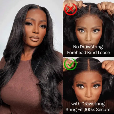 $100 Off Code: NY100 Yaki Straight Glueless 8x5 Pre Cut Lace Wig Human Hair