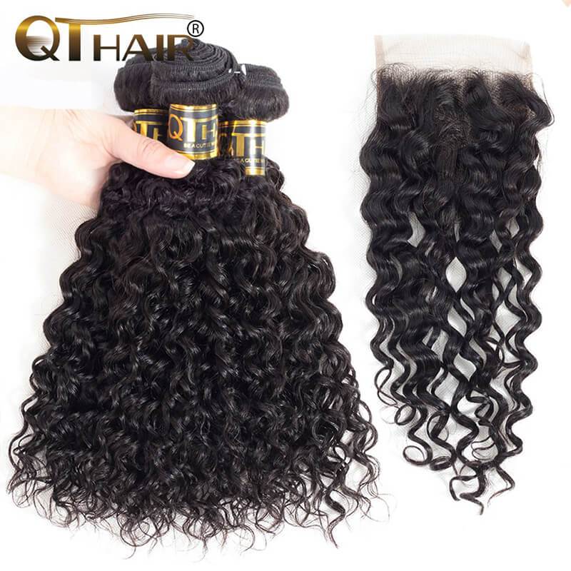 WATER WAVE shops Unprocessed Virgin human hair QTHair 26”